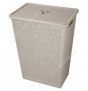 Корзина д/белья 35л с крыш 