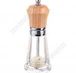 Мельница д/специй 60мл h16см (акрил+дерево) светл.