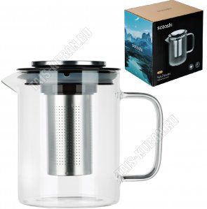 Чайник заварочный 1,2л (стекло) 