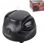 Точилка д/кух.ножей элек.60Вт, корундовый точильный диск,черный (18) 