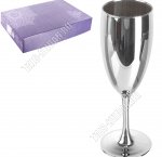 Серебро Н-р бокалов 6шт д/шампанского 170мл (ф.Эдем) синий чемодан (6)