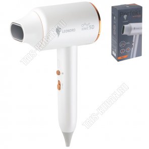 Фен 2000Вт 2 скорости, 3 температурных режима, белый (10) 