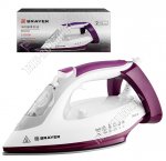 Утюг керам.подошв,на подстав 2400Вт пар 140г/вода 280мл, белый/фиолетовый(6) 