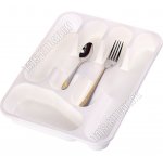 Лоток-вклад д/ст.приб. 5сек белый (33,5х26,5см) (30)