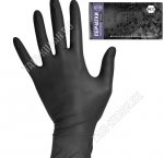 Перчатки НИТРИЛОВЫЕ (чёрн) р-р М, н-р 100шт (10)