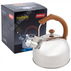 Чайник нерж 3,0л свисток (12) 