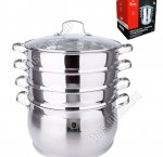 Мантоварка 3-х ярусная 11,5л d30см (2)