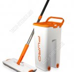 Puro Mini Комплект Ведро 6л (д/отжима 2,5л) белый, 2слива +Швабра L110-165см (24)