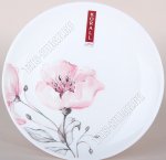 Amore/Розовый бутон Тарелка плоская d19см (6)(72)