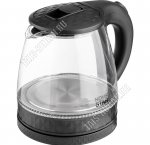 Чайник стекло 1,2л 1500Вт диск, внутренняя подсветка, цвет белый (12) 