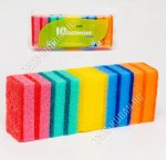 Губка д/посуды 10шт прям (75х45 h20мм) 