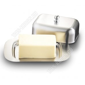 Масленка с крышкой 18х12 h6,5см (24) 