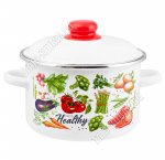 Овощи/Veggies Кастрюля 5,5л d22см (2)
