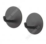 Крючок самоклеющийся диаметр 4,5см. В наборе 2шт 