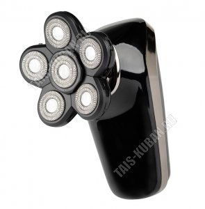 Бритва электрическая для головы (аккумулятор) 5Вт, 600м/Ah, цвет черный (20) 