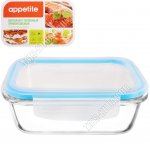 Контейнер гермет.крыш, прям 0,64л (17х12,5 h5,5см)