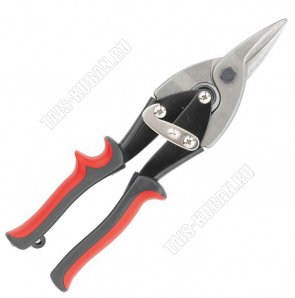 Ножницы по мет.250мм,прямореж,обрезин.руч.(3) 