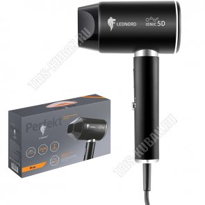 Фен 2000Вт 2ск,3t реж, черный (10) 