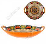 Арабеска/Солнце Востока Блюдо глубокое 22х20см, б/уп (9)