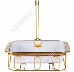 Мармит (керамика) 2,7л прямоугольный (37х25см h10см) 