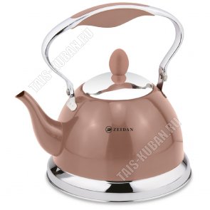 Чайник нерж 1,0л кофейный 