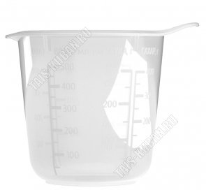 Стакан мерный 0,7л прозрач (d12 h11см) 