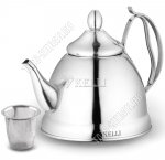 Чайник нерж (заварочн) 1,0л +ситечко (12)