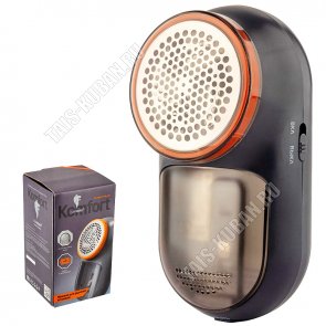 Машинка д/удаления катышков 2Вт, черный/оранжевый (40) 