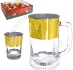 Н-р  7пр. (6стопок50мл и кружка д/пива500мл) 