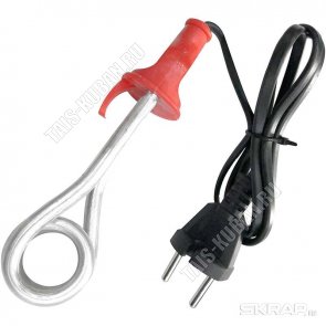 Электрокипятильник 0,5кВт,ТЭН алюмин,L10см , HomeStar (100) 