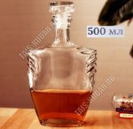 Штоф 0,5л с пробкой 