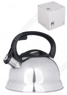 Чайник нерж 2,5л свисток (6) 