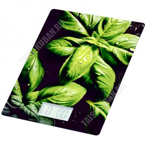 Весы кухонные эл. (стекло) до 7кг 