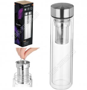 Термокружка (стекло) 0,5л 