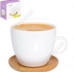 Айсберг /Бамбук Чай- 2пр 490мл (чашка-конус,блюдце бамбук) п/у