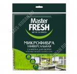 Салфетка микрофиб.(30х30см) д/стекол и зеркал (50)