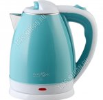 Чайник пластик+нерж. 1,8л 1800Вт диск,2-ые стенки (внутр.нерж.сталь) (16)