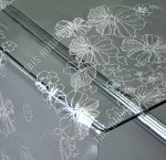 Клеенка силикон (декор) шир.100см,толщ.0,65мм 