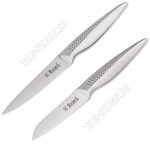 Master Набор ножей (цельнометаллических) 2шт (нож для овощей L9см,нож универсальный L12см) (24)