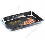 Форма д/запекания, прямоуг, с ручк. 3л б/крыш (39х23 h5см)