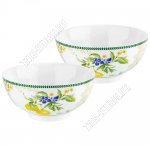 Салатник Лимоны 2шт d15см 0,7л