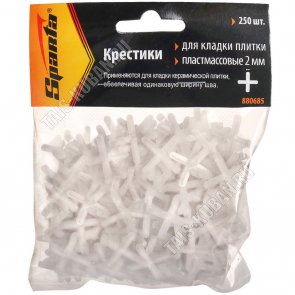 Крестики 250шт д/кладки плитки 2,0мм (200) 