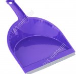 Совок мягкая кромка 23х17см,горизонатальн.ручка L12см ,фиолетовый (20) 