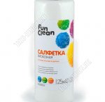 Салфетка РУЛОН вискоза 30шт (25х40см) Fun Clean (16)
