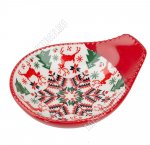 Север/Красный Блюдо д/оливок 12х10см с ручкой б/уп (12)(144)