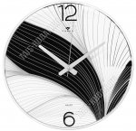 Часы (стекло/пластик) кругл.d39см 