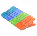 Прищепки для белья пластик 12шт L7,3см 