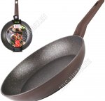 Carina Сковорода d24 h4,5см,корич/черн.с золотистым (6)