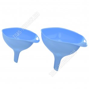 Воронка Н-р 2шт d12, d15см,микс (50) 