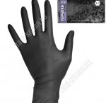 Перчатки НИТРИЛОВЫЕ (чёрн) р-р L, н-р 100шт (10)